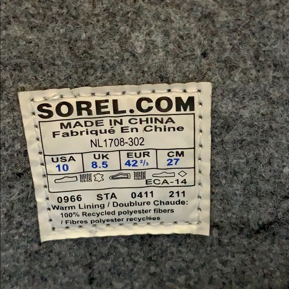 Sorel 88 Pack Boot, Sz. 10 - Picture 6 of 7